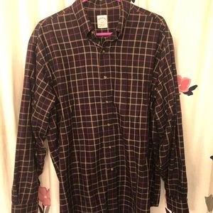 Brooks Brothers plaid shirt